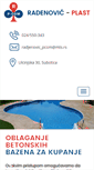 Mobile Screenshot of plastika.rs