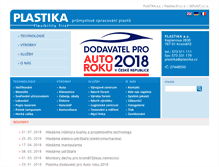 Tablet Screenshot of plastika.cz